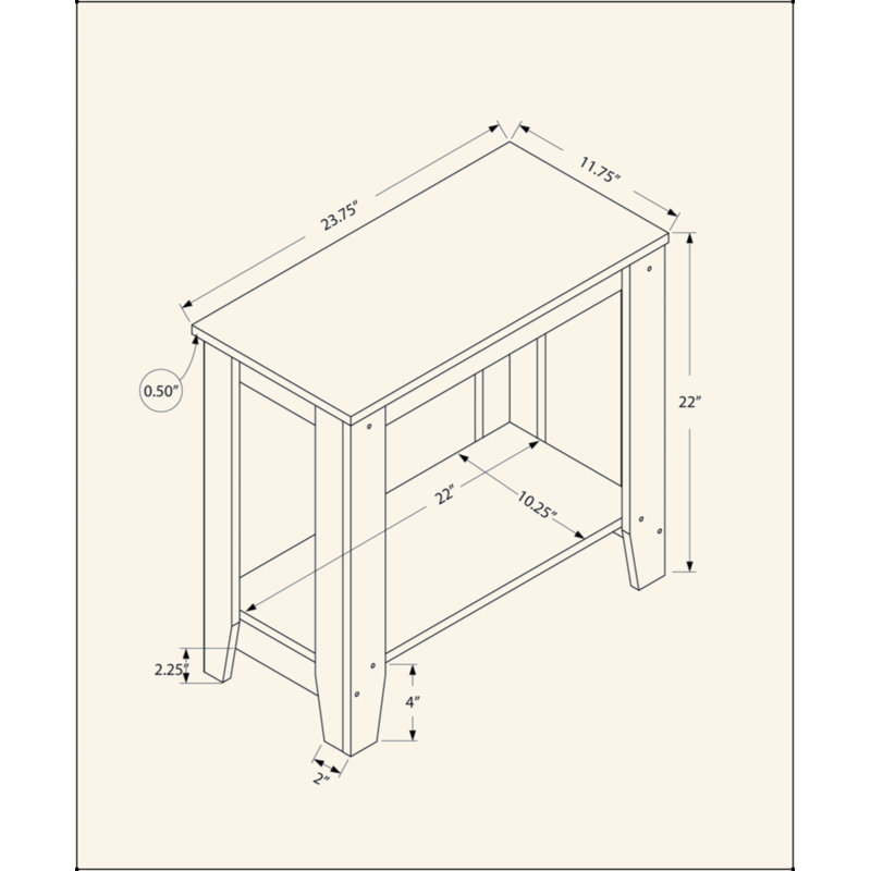 Table de chevet polyvalente en bois pour la chambre à coucher et le salon, offrant beaucoup de rangement et un design élégant.