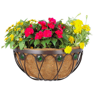 Roddy Metal Railing Planter