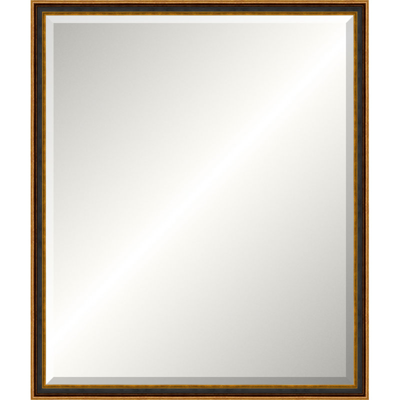 Antique Old World Mirror, Wide Vanity