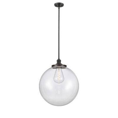 Luminaire suspendu simple à 1 lumière Frederick