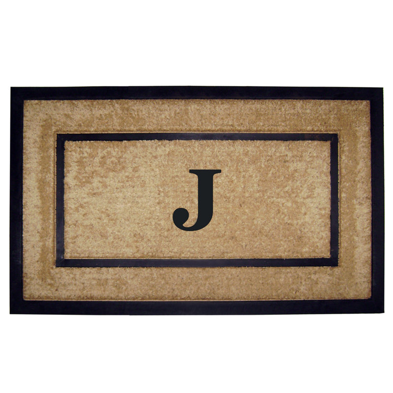 Tapis de porte antidérapant pour l'extérieur, L 22 po x L 36 po, J