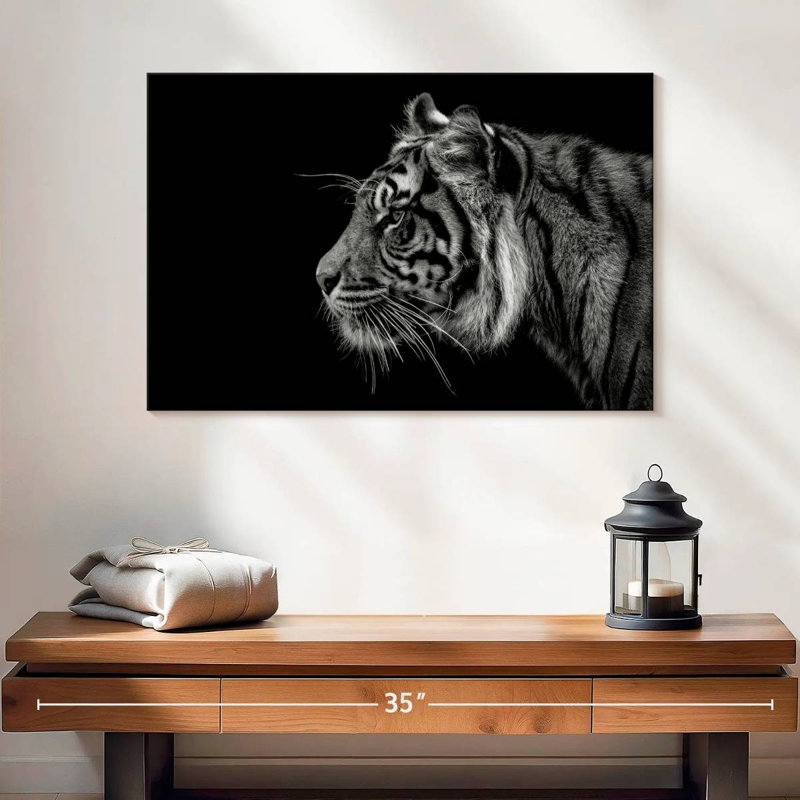Profil de tigre Brampt, H 16 po x l 24 po