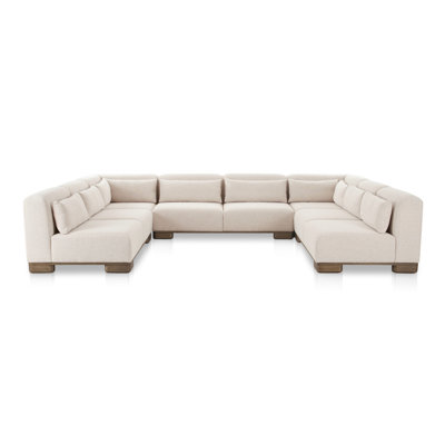 Beau 8 - Piece Modular U - Sectional
