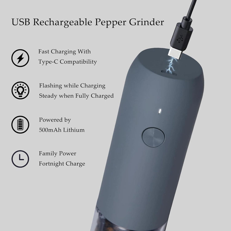 Brand Pepper Mill, Blue