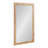 Rectangle Pieced Wood Bathroom Mirror