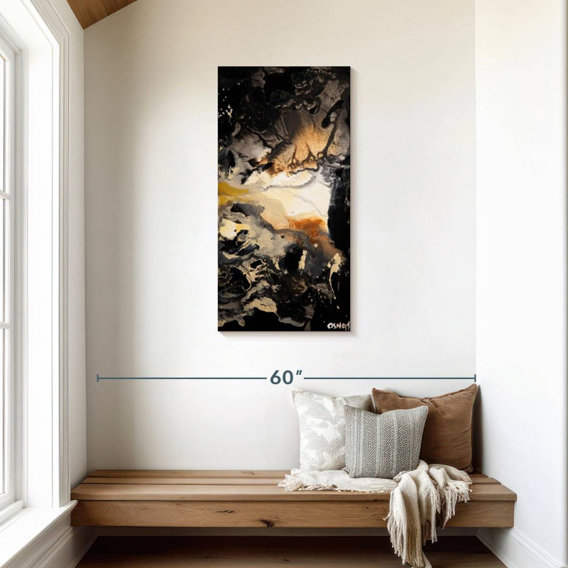 Starry Night Panel I, 42" H x 21" W