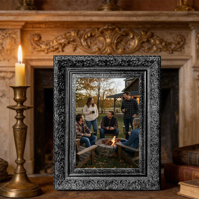 Cadre photo 5 pièces x 7 po 1PC noir pour cadeaux d'anniversaire