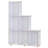 Lea 50.25"H Display Staircase Bookcase-30798167