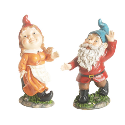 Statue de jardin de jardin gnome 10 po