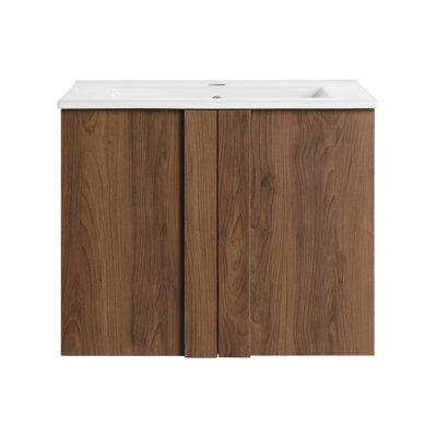 Floating Bathroom Vanity with Sink Combo