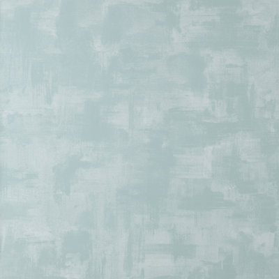 Ives Aqua Painterly Wallpaper