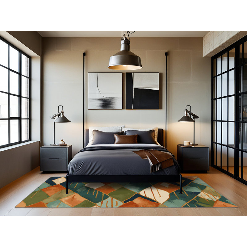 Tapis Pine Peaks, Rectangulaire 2 pi x 3 pi