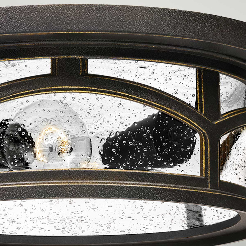 Lolington Glass Flush Mount