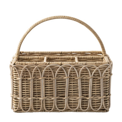 Provence Rattan Flatware Caddy
