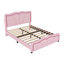 Lit double rembourré en polyuréthane rose-1219461444-1219461466