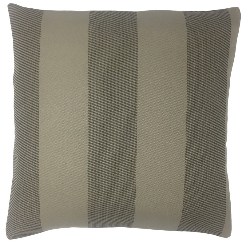  Coussin d'extérieur Feather, 24 po x 24 po, Brun