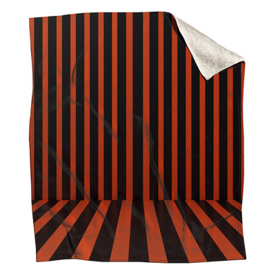Couvertures noires et orange