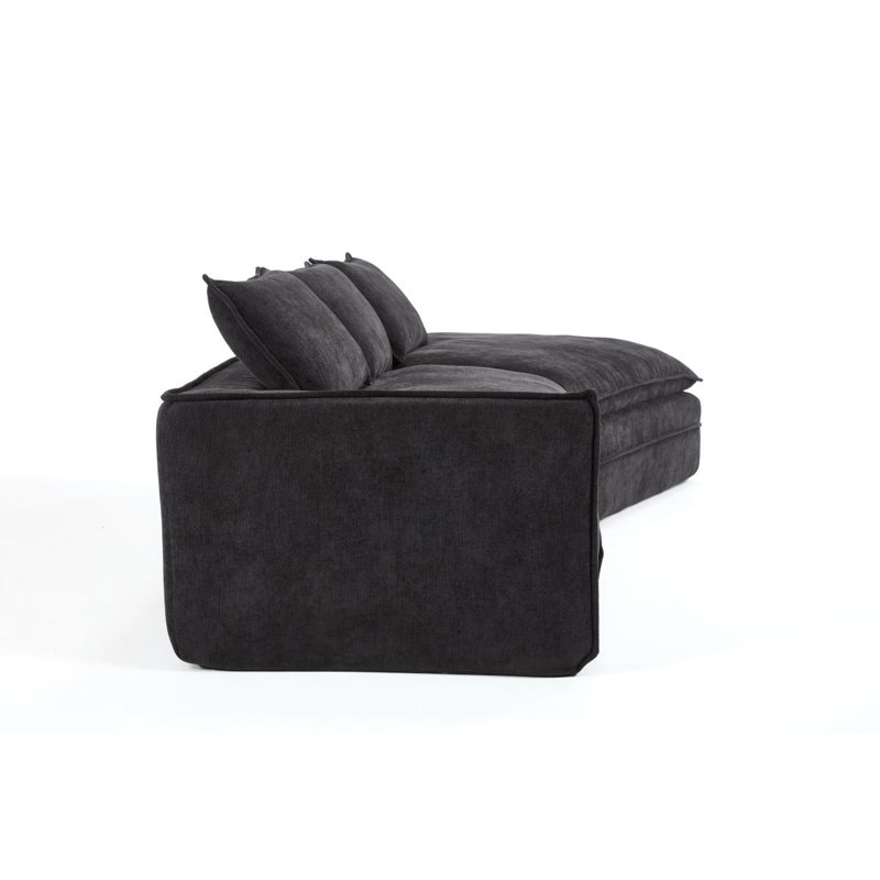 Canapé modulaire Modern, Noir