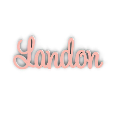 Lettres personnalisées Landon