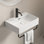 Lavabo de salle de bain mural 20 po X 14 po