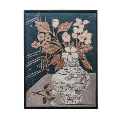 Art floral en verre Floral Harmony