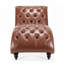 Chaise longue sans accoudoirs touffetée-1650138702