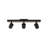 Arnold 3-Head Black LED Track Lights