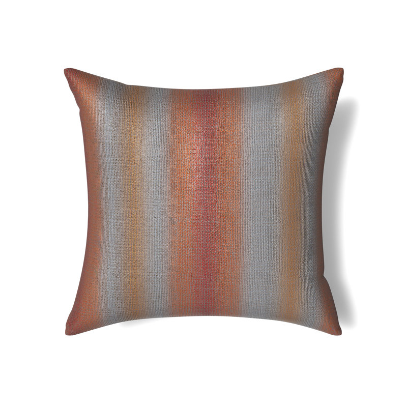 Anguilla Square Pillow Cover & Insert, Shrimp
