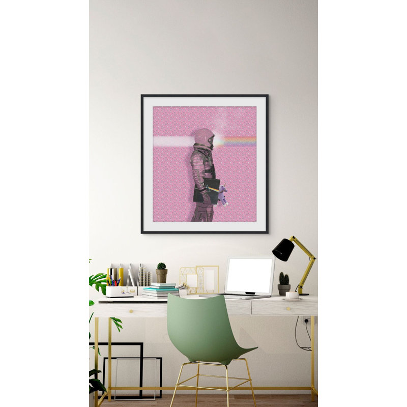 My Happy Space 1 Print by Jason Brueck, 17.5" H x 16.5" W