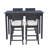 Entwistle 4 - Person Four Leg Base Dining Set-84467345