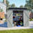 6 Ft. W X 4 Ft. D Outdoor Metal Storage Shed Garden Tools Shed Lockable Door Foundation Kit Included-116933405-116933412