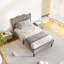 Lit plateforme tapissier