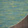 Mullican Sandy Solid Blue/Green Easy Care Indoor/Outdoor Area Rug