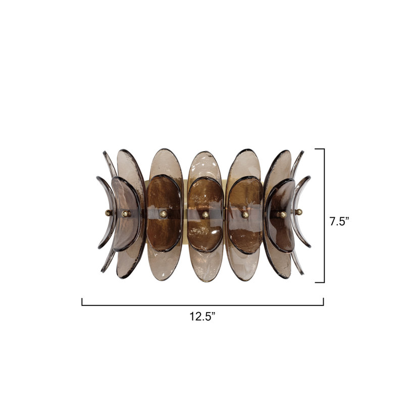 Coronet Wall Sconce, Taupe