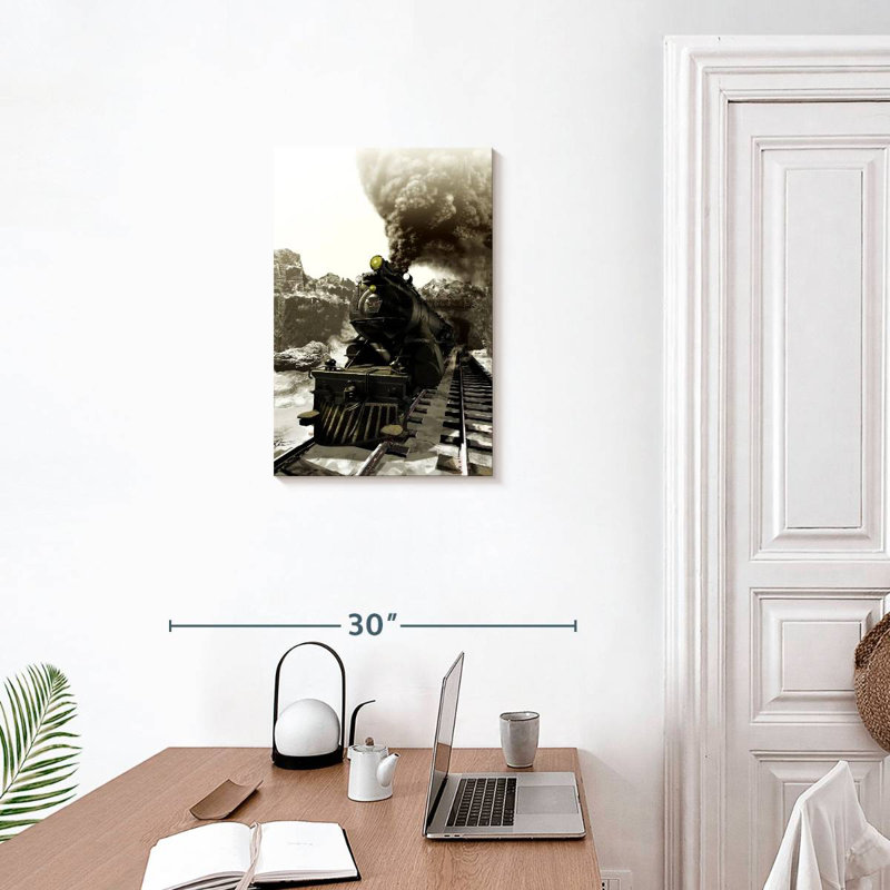 Mehar Railroad Tycoon 3, 24" H x 16" W