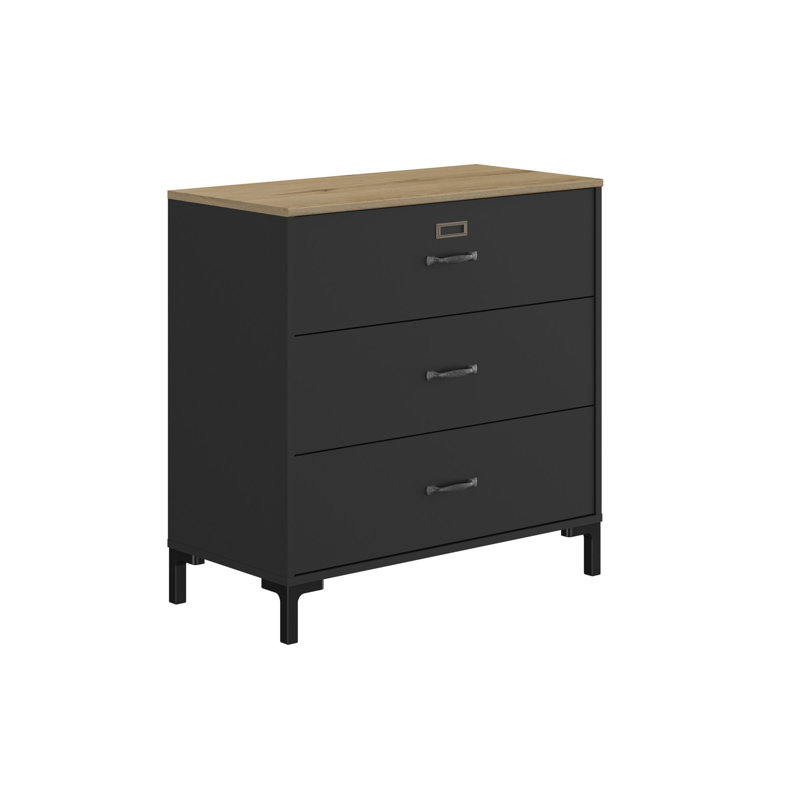 Finchamp 81cm W 3 - Drawer Chest of Drawers