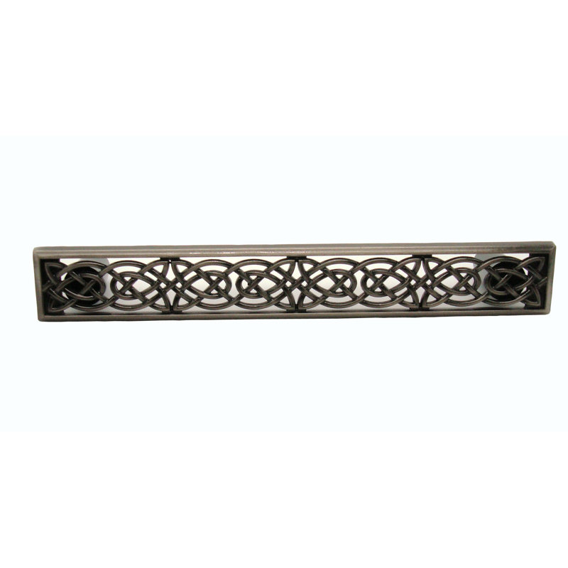 Poignée barre 5 1/8 po Celtic Style, Oxyde de nickel satiné