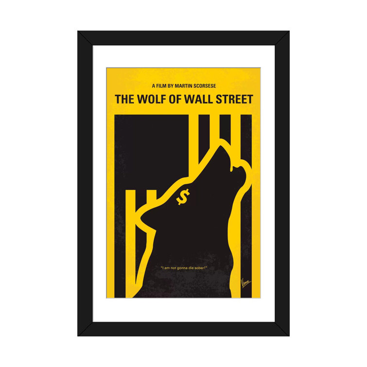 wolf of wall street poster