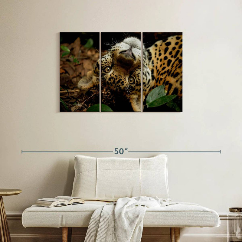 Brampt Lovable Jaguar, 24" H x 38" W