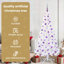 Lighted Artificial Christmas Tree-37748528-37748529