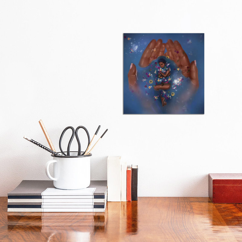 Handle Yourself With Care II by Stephanie Sanchez - Wrapped Canvas Gallery-Wrapped Canvas Giclée, 30.48cm H x 30.48cm W