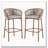 Outdoor Metal Rope Barstool