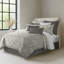 Ensemble de housse de couette en coton 3 pièces Indali Taupe-73673835