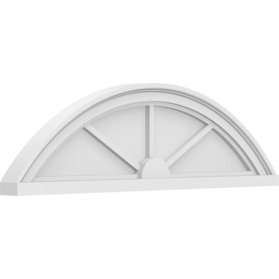 Fronton en PVC de qualité architecturale à 3 branches Se segment Arch