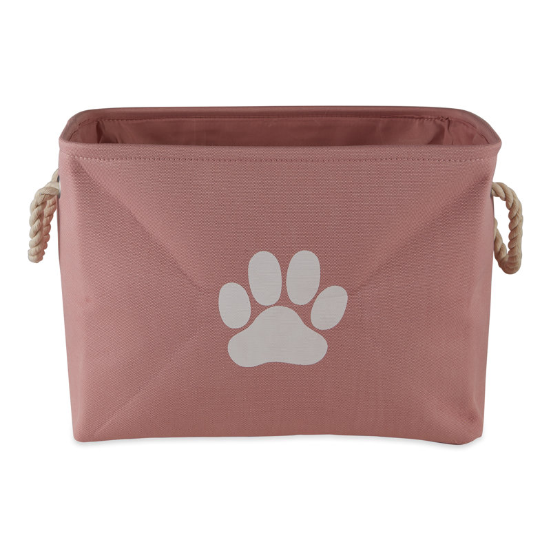 Bac pour animaux Paw, Rose, H 12 po x l 16 po x P 10 po