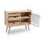 Rousseau Solid Wood 100cm W 4 - Drawer Chest of Drawers-1939713058