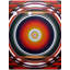 Peinture circulaire abstraite sur toile par Ghanshyam Gupta