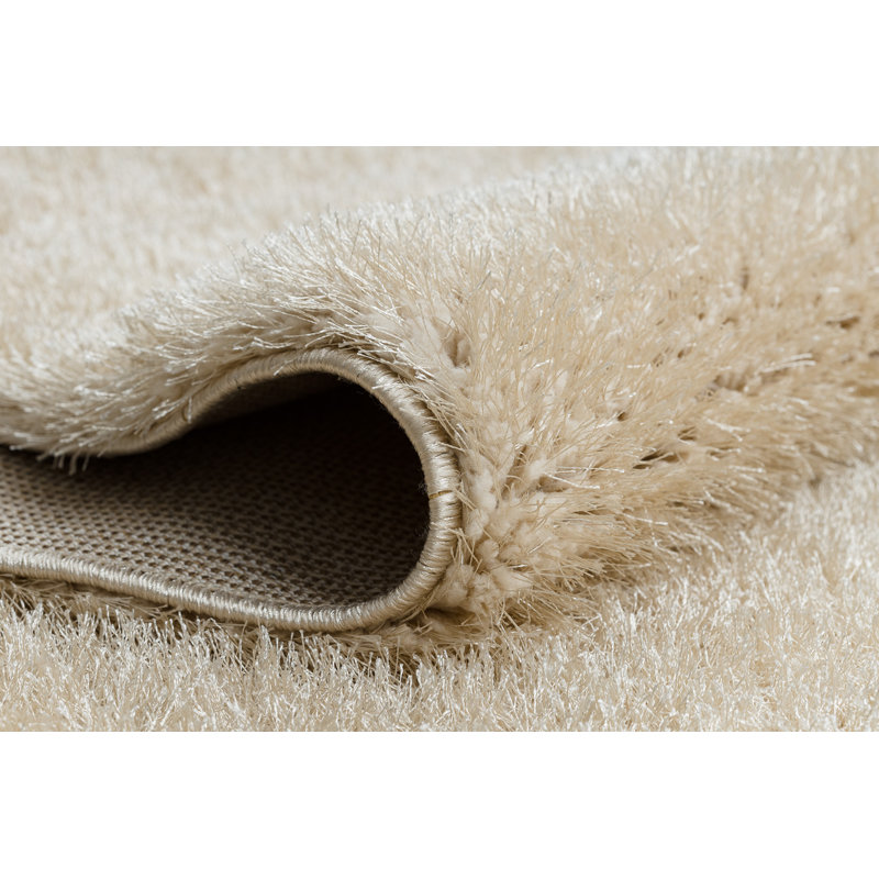 Taryn Solid Colour Area Rug, Cream, Rectangle 80 x 150cm