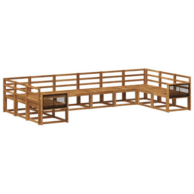 363cm Wide Patio Sectional