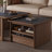 Modern simple solid wood coffee table